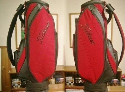 Titleist 限量葡萄酒颜色推车包高尔夫手提球童包罕见日本未使用 — 第 1/4 张图片