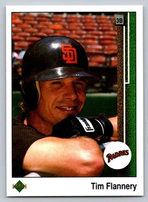 1989 Upper Deck #603 Tim Flannery San Diego Padres - Image 1 of 2