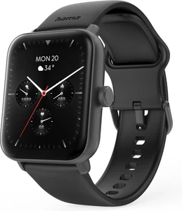 Hama Smartwatch 6010 – Montre Connectée GPS 44 mm avec Téléphonie, Étanche, Écra - Afbeelding 1 van 6