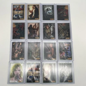 2014 WITCHBLADE Parallel Collector Cards x 16 Gold Silver Purple and Green - Picture 1 of 17