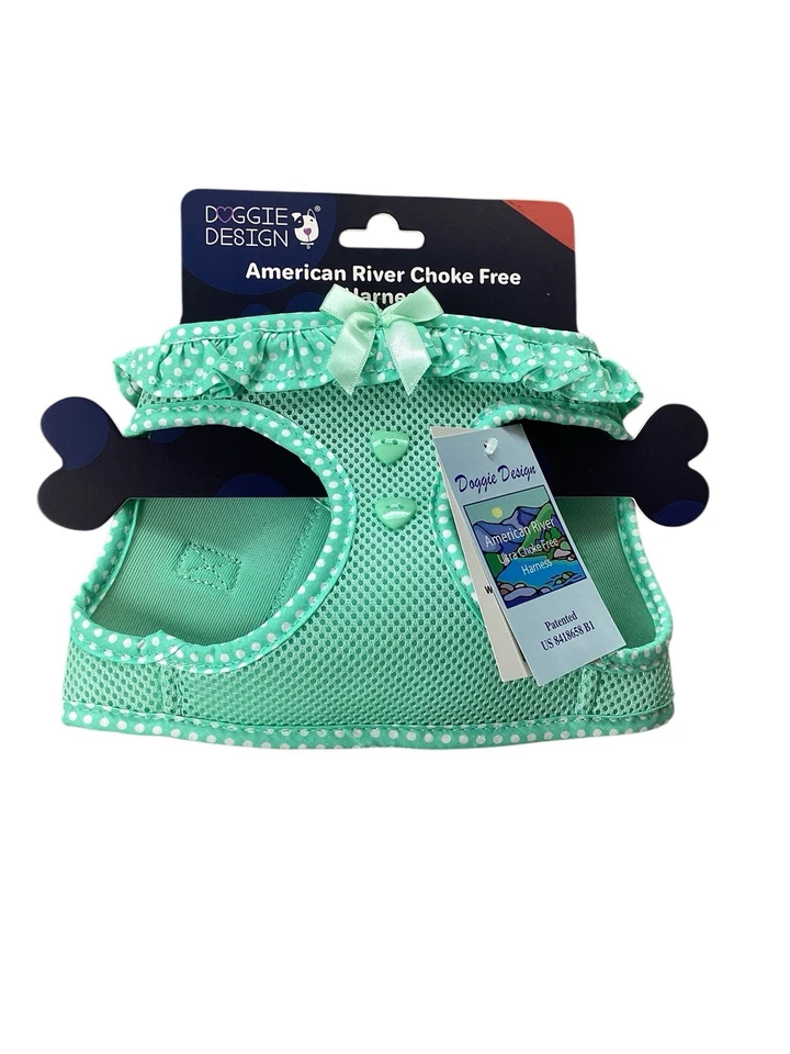 American River | Aqua | Choke-Free | Dog Harness - Large | 19”-21” Chest 16-25Lb - Image 1 of 4