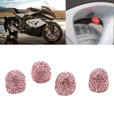 ◇ 4 Pcs Valve Stem Caps 15mm Stem Air Cover Tire Decoration Universal For - Image 1 of 4