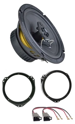 Ground Zero 2-Wege 120Watt 16,5cm Lautsprecher für Opel Meriva Astra Calibra Ome