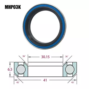 BBB BHP-182 Sealed Headset Bearings MH-P03K 30.15x41x6.5 36/45 - Picture 1 of 1