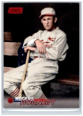 #239 Rogers Hornsby St. Louis Cardinals 2023 Topps Stadium Club Red Foil - Image 1 of 2