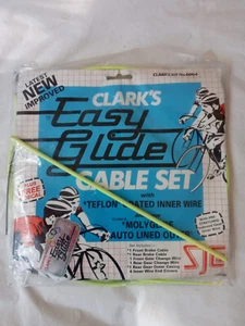 Vintage NOS CLARKS easy glide 6004 YELLOW brake gear cable casing set Campagnolo - Picture 1 of 4