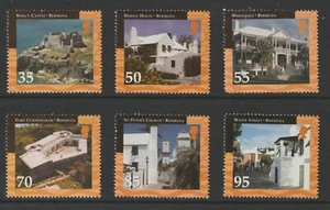 Bermuda 2001 #802-07 Historical Tourist Attractions, St. George's - VF MNH - Picture 1 of 7