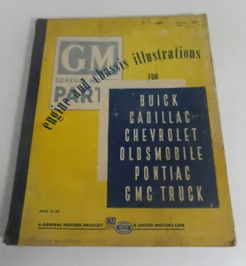 GM engine and chasiss illustrations 1955 - Foto 1 di 1