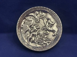 Silber Zierteller GAB Royal Schweden Sterlingsilber Carl Miles Rotary 1954 - Bild 1 von 17