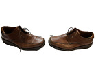 ECCO Mens Oxford Dress Shoes Brown Leather Lace Up Size 41 US 7 1/2