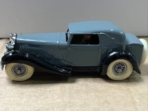 1933 BENTLEY SEDANCA 1/43 WHITE METAL CAR BY TREVOR WRIGHT TW PERIOD CHARM - Picture 1 of 13