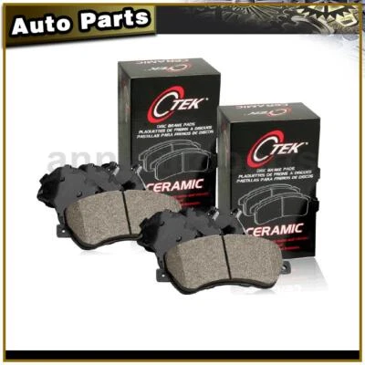 Juego de pastillas de freno de disco C-Tek delanteras traseras 2 piezas para Mazda 6 2003 2004 2005 Foto 1 de 4