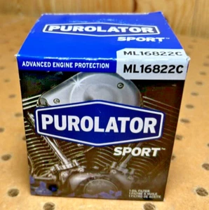 Harley Davidson Buell - Purolator Sport Motorcycle Engine Oil Filter ML16822C - Picture 1 of 5
