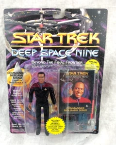 Commander Benjamin Sisko Star Trek Playmates Toys Deep Space Nine Action Figure - Picture 1 of 2