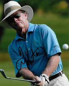 Champion Golfer Tom Kite signiertes Foto 8 x 10 Echtheitszertifikat - Bild 1 von 1