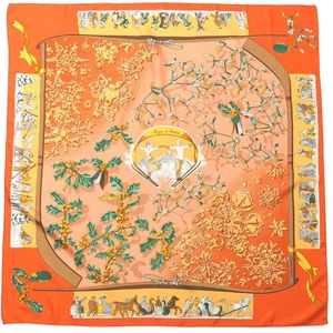 Hermes Neige d'Antan Last Year's S Scarf Carre90 All Silk Stola Muffler 20251119 - Bild 1 von 11