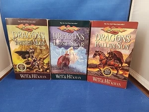 Dragonlance War of Souls Trilogy Lot - Picture 1 of 9
