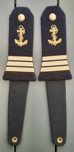 RFM RBFM 2° DB Épaulettes Marine Officier Lieutenant de Vaisseau Fusilier Marin - Picture 1 of 5