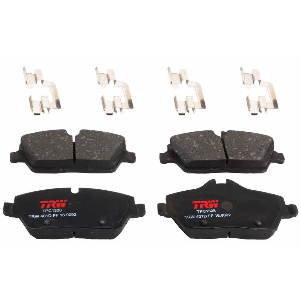 Juego de pastillas de freno delanteras TRW TXH1308 para Mini Cooper 2007-2021 Foto 1 de 1