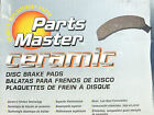 Brand New Parts Master CMX667 Ceramic Disc Brake Pads