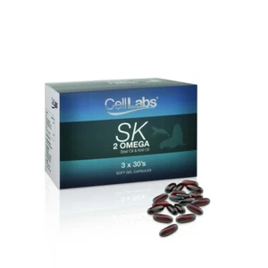 CellLabs Krill & Seal Oil Omega3 EPA DHA DPA, Support Brain & Heart Health, 90's - Picture 1 of 7