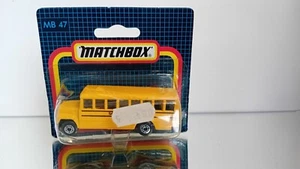Matchbox Schoolbus School District 2 su blister - Foto 1 di 3