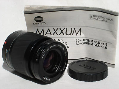 MINOLTA Maxxum AF 80-200mm F4.5-5.6 Lens fo MINOLTA MAXXUM SONY ALPHA SN22226982 - Image 1 of 4