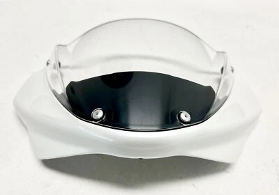 Ducati Monster 696 796 1100 EVO Windscreen Fairing Gloss Pearl White  48130531A - Image 1 of 4