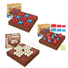 Wooden Solitaire Board Game Tabletop Games for Kids Tick Tac Toe Board Games