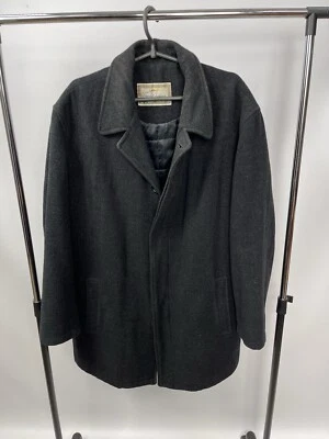 Thomas Burberry Coat Jacket Size XL Grey Vintage 90s - Image 1 of 4