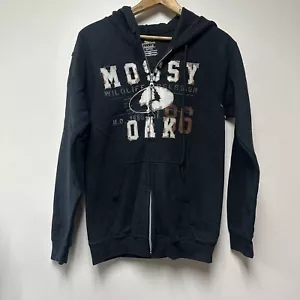 Mossy Oak Herren Small S Full Zip Kapuzenpullover Zip Up Hoodie - Bild 1 von 4
