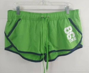 Pantalones Cortos Atléticos ROSA Para Mujer Grandes Bolsillos de Nylon Cintura Elástica Tirar Verde - Imagen 1 de 3