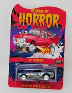 Hot Wheels House Of Cars 67 Camaro Treehouse Of Horror Simpson's Chris Stangler - Picture 1 of 7