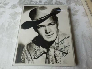 Kit Bill Williams Carson XL Estrella de Hollywood Foto Vintage Firmado a Mano Autógrafo - Imagen 1 de 3
