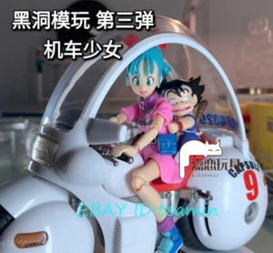 BLACK HOLE TOYS Dragon Ball Bulma Motorcycle Girl 1/12 Scale Figure Gift Stock - Picture 1 of 3