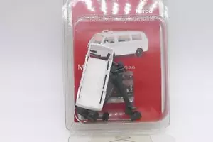 Minikit D101 HERPA AUTO VW VOLKSWAGEN T3 bus bianco non stampato nuovo kit 012966 - Foto 1 di 5