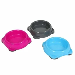 Tazón de plástico Animal Instincts para mascotas gato surtido colores agua alimentador de alimentos 1x 200 ml - Imagen 1 de 1