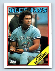 1988 Topps Juan Beniquez Toronto Blue Jays #541