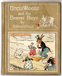 Uncle Wiggily and the Beaver Boys or The Adventure of the Raft Boat, 1927, illus - Picture 1 of 4