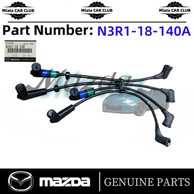 Juego de cables originales Mazda RX-8 SE3P 13B 2004-2011, alta tensión N3R1-18-140A Foto 1 de 4