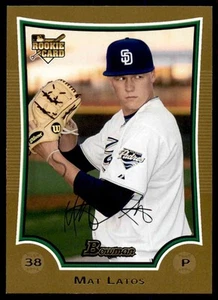 2009 Bowman Draft Gold Mat Latos #BDP18 - Picture 1 of 2