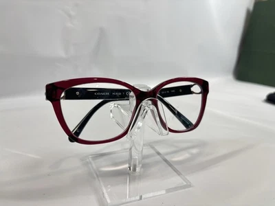 Gafas Coach (solo marcos) HC6120 54-16-140 rubí transparente 5604 Foto 1 de 4