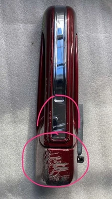 Dodge Ram 1500 Burgandy 2019-2020 manija de puerta exterior cromada GNN591RVAG 232 Foto 1 de 4