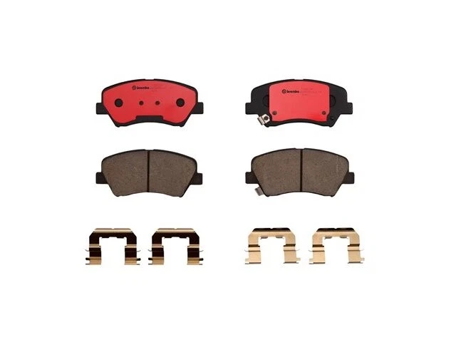 Front Brake Pad Set For 2014-2018 Kia Forte 2015 2016 2017 PQ254XG PRIME Ceramic - Imagem 1 de 1
