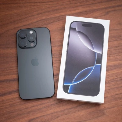 Pre-owned Apple iPhone 16 Pro Gold 512 GB MYML3LL/A Factory Unlocked Smart Phone - Image 1 of 4