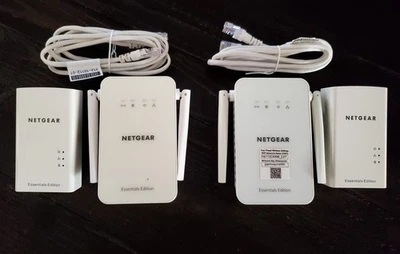 NETGEAR Powerline PLW1010V2, Adapter With Wireless Access Point Kit, White - Image 1 of 4