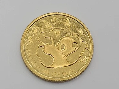 Moneda de oro panda de China Troy 1985 24 quilates 1/20 oz (ML1083350) Foto 1 de 4