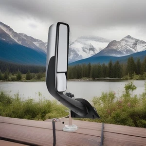 Truck Door Mirror fit for Freightner Cascadia P4 2018+Passager side Mirror RH - Picture 1 of 3