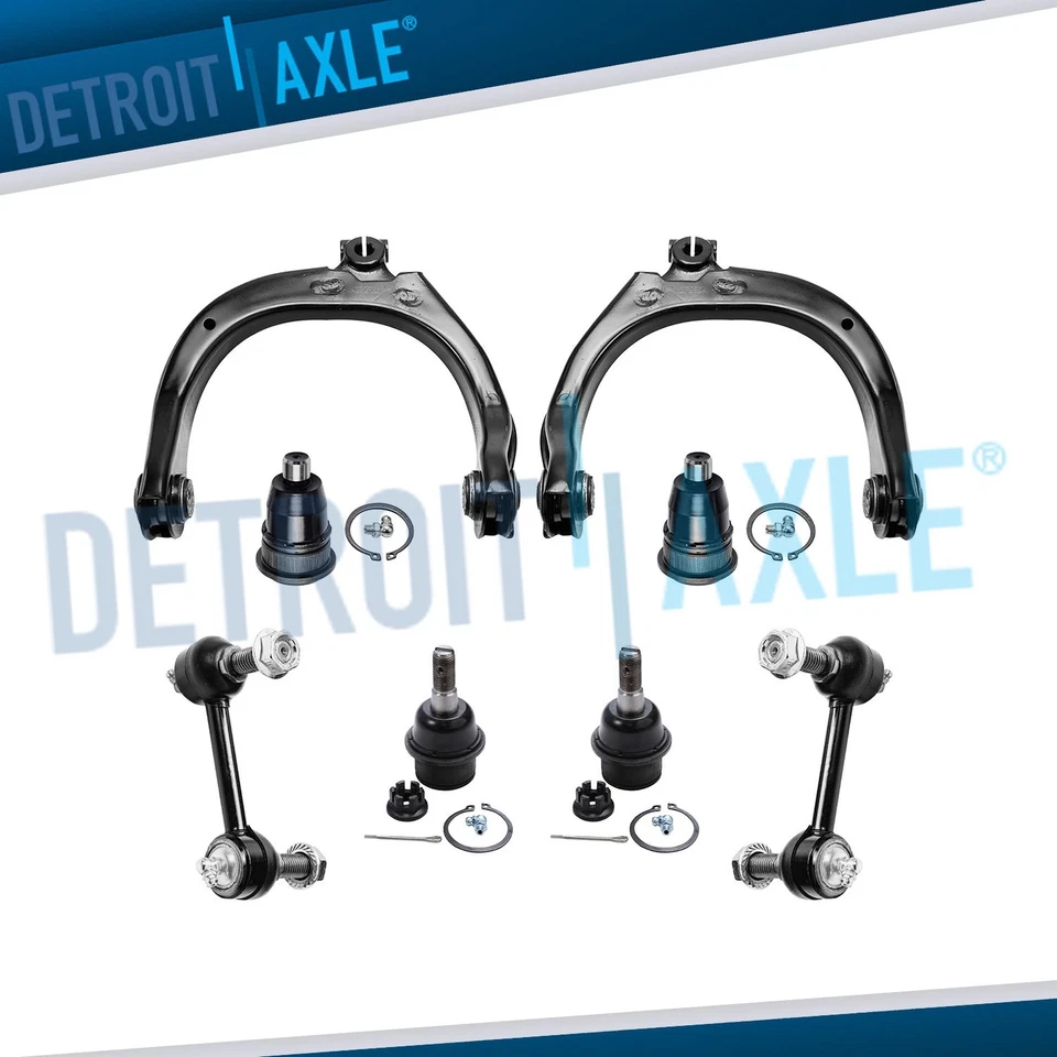 Kit de suspensión de brazo de control superior delantero de 8 piezas para Rainier SSR Envoy Trailblazer Foto 1 de 4