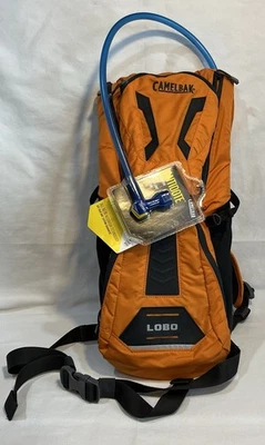 Mochila Camelbak Lobo Hidratación Gris Naranja Senderismo Ciclismo Nueva Con Etiquetas Foto 1 de 4